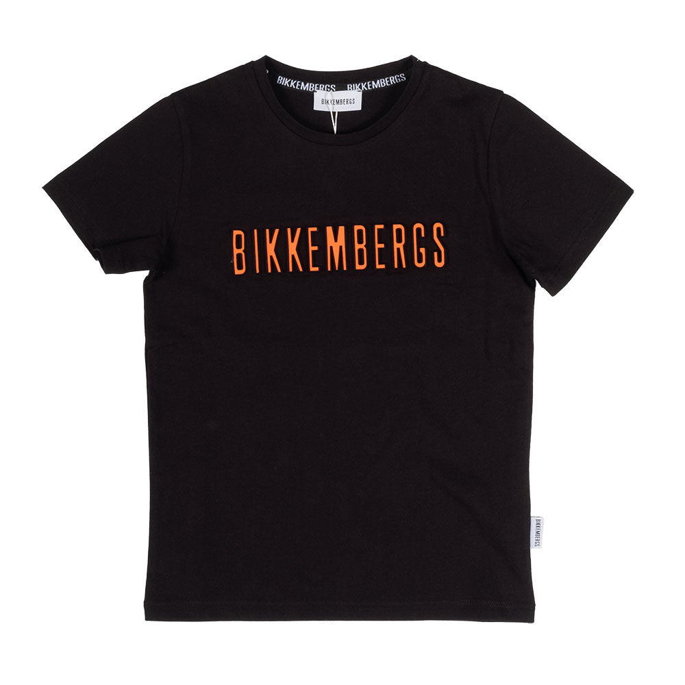 

T-shirt a manica corta della Linea Abbigliamento Bambino Bikkembergs, con stampa in rilievo sul...