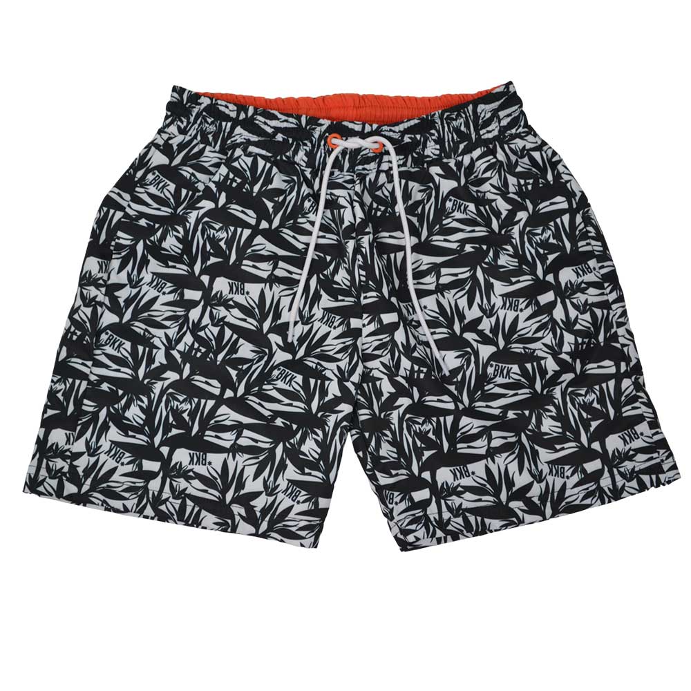 Boxershorts aus der Bikkembergs-Kinderbekleidungslinie, mit allover Palmenmuster.
Zusammensetzung...