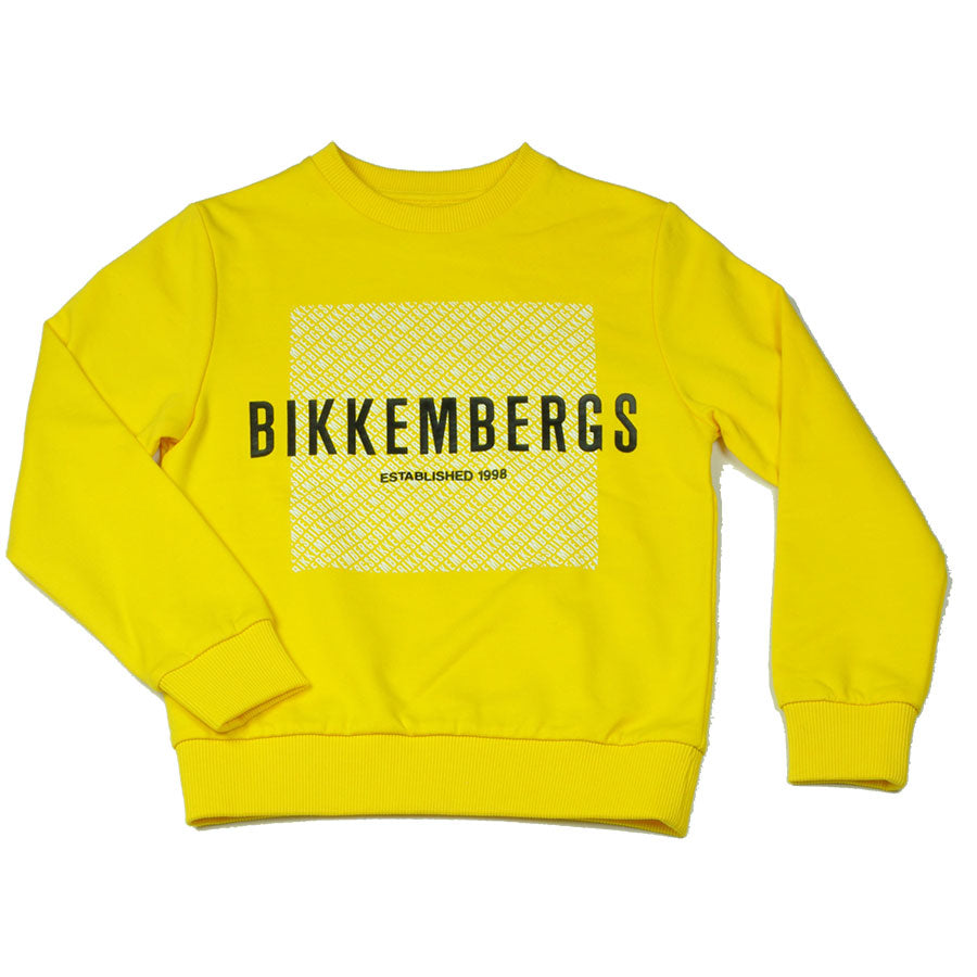 
  Sweatshirt aus der Bikkembergs Kids' Clothing Line mit Logodruck auf der Vorderseite.


   


...