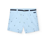 Oxford-Bermudashorts für Jungen