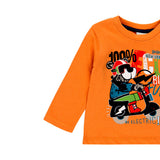 Jersey-T-Shirt „Fun“ für Jungen