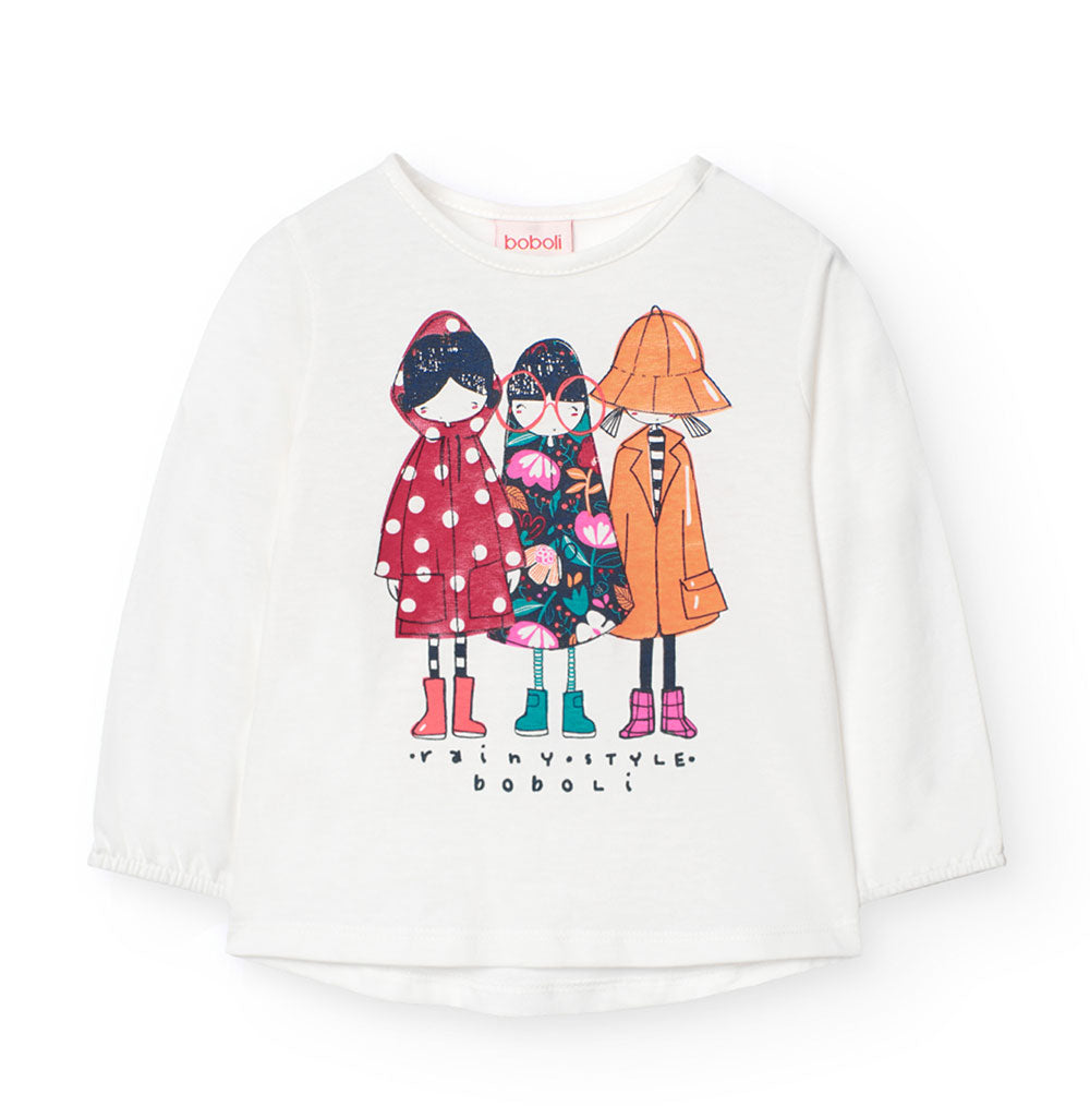 
T-Shirt aus der Boboli Girls' Clothing Line, mit mehrfarbigem Druck auf der Vorderseite.

 

Zus...