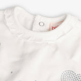 Elastisches Jersey-T-Shirt für Babys -BCI