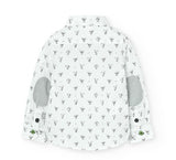 Bedrucktes Popelin-Shirt für Babys -BCI