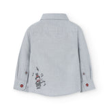 Baby-Langarm-Oxford-Shirt -BCI