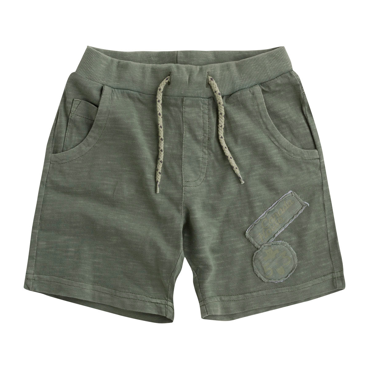 
  Bermudashorts aus weichem Stoff aus der Canada House-Kinderkleidungslinie mit Gummizug
  und K...