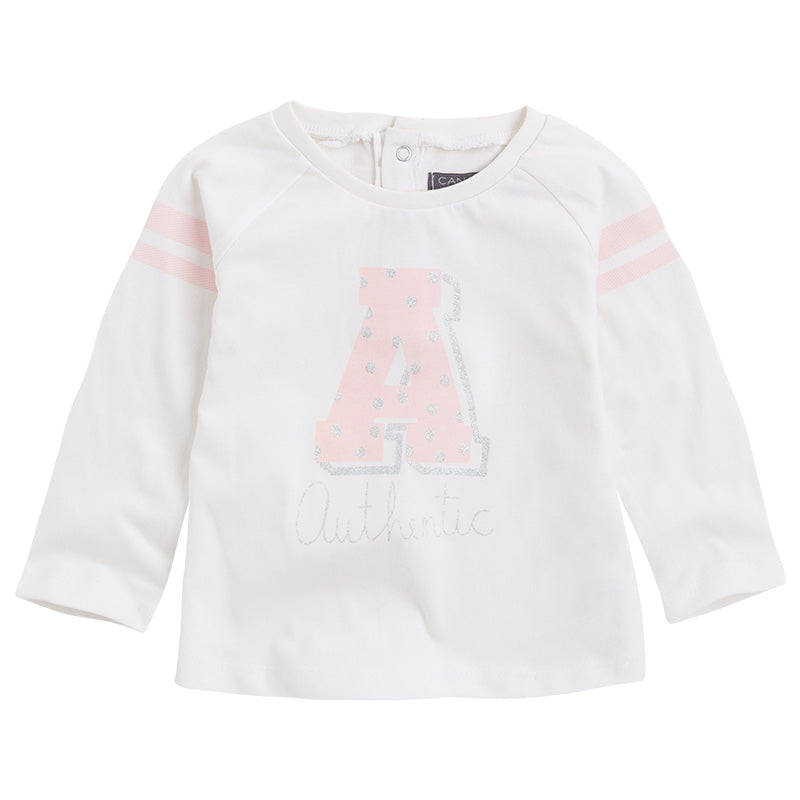 
  Langarm T-Shirt Dellal Inea Kinderkleidung Canada House mit Druck
  auf der Vorderseite und sc...