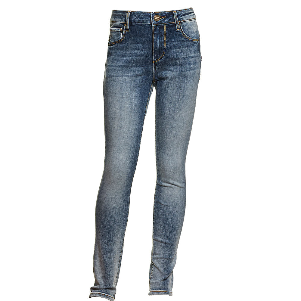 
Jeanshose aus der Fracomina Girls' Clothing Linie, mit Stretchmaterial und verstellbarer Taillen...