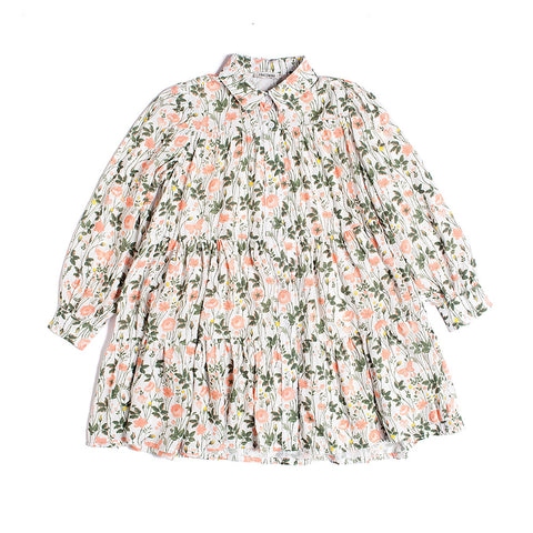 BLUMEN-MINIBLUSE