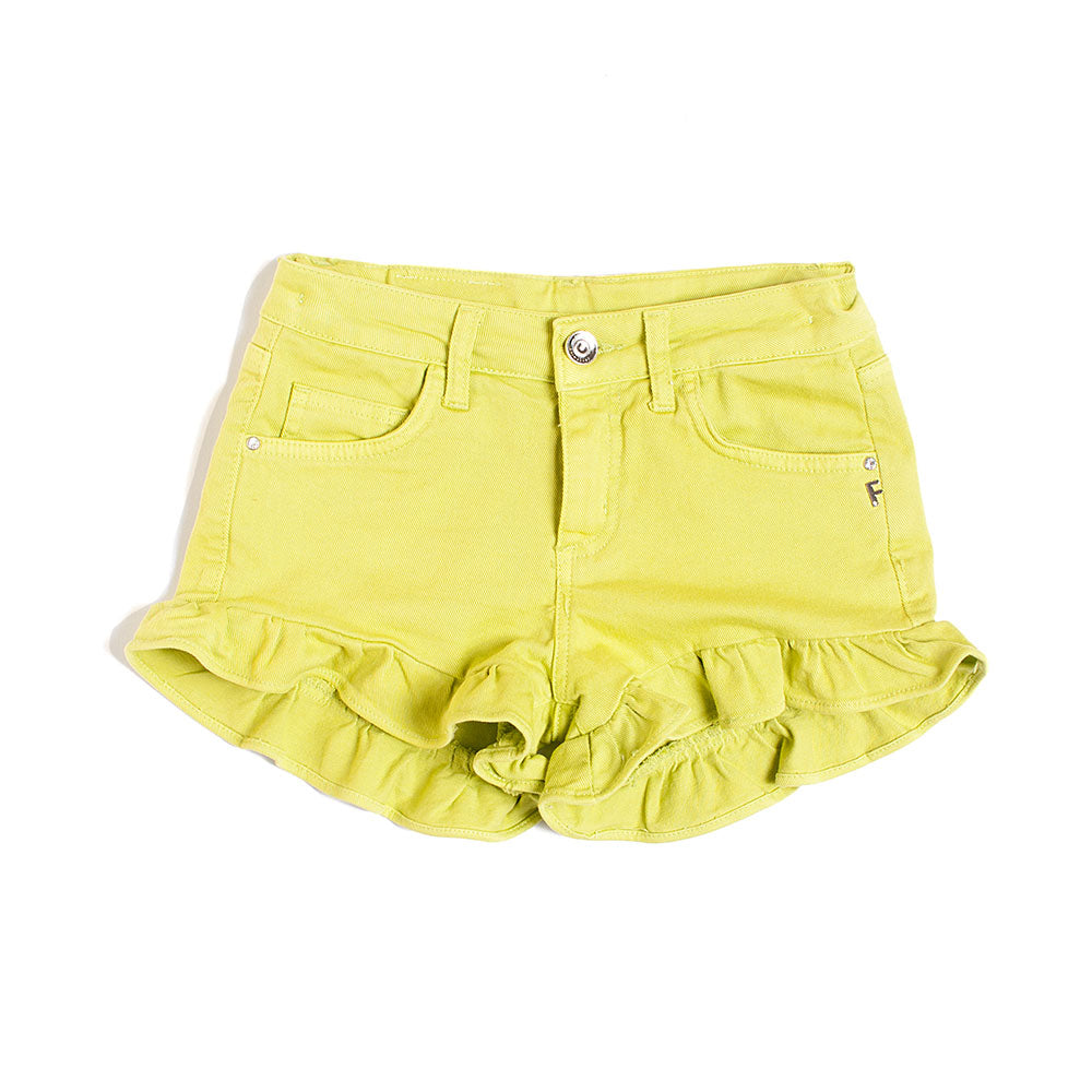 
Denim-Shorts aus der Fracomina Children's Clothing Line mit Kordelzug unten und verstellbarer Ta...