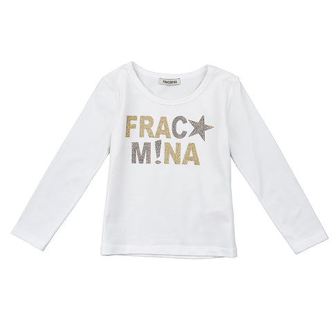 OFFWHITE GLITTER T-SHIRT