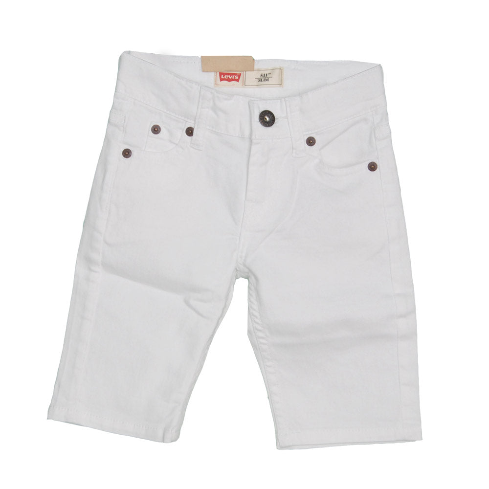 
  Bermudashorts aus der Levis Kinderkleidungslinie. Schlankes Modell mit fünf Taschen in passend...