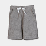 Bermudashorts aus Babyleinen