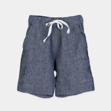 Bermudashorts aus Babyleinen