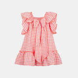 Seersucker Kleid Baby Mädchen