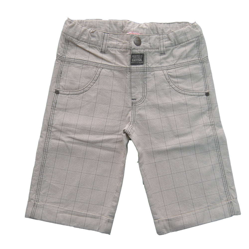 
  Prince of Wales Bermudashorts aus der Miritllo Kinderkleidungslinie mit Taschen
  auf der Vord...