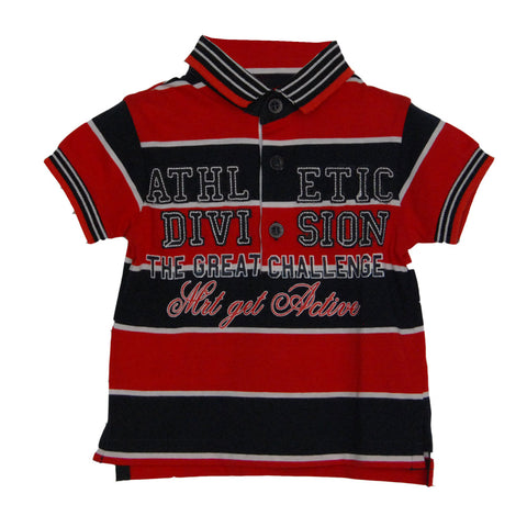 Gestreiftes JERSEY POLO SHIRT