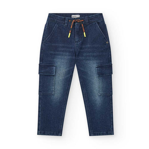 DENIM WIDE CARGO MAURO MADE FOR ADVENTURE