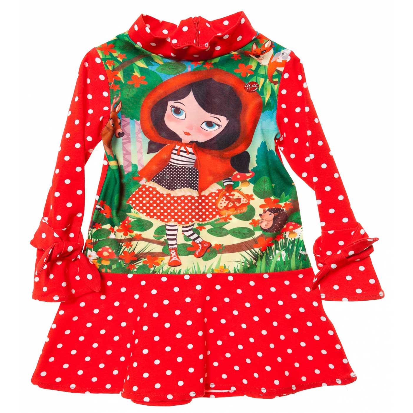 
  Kleid aus der Rosalita Senoritas Girl's Clothing Linie mit Schleifen auf der
  Ärmel und Reißv...