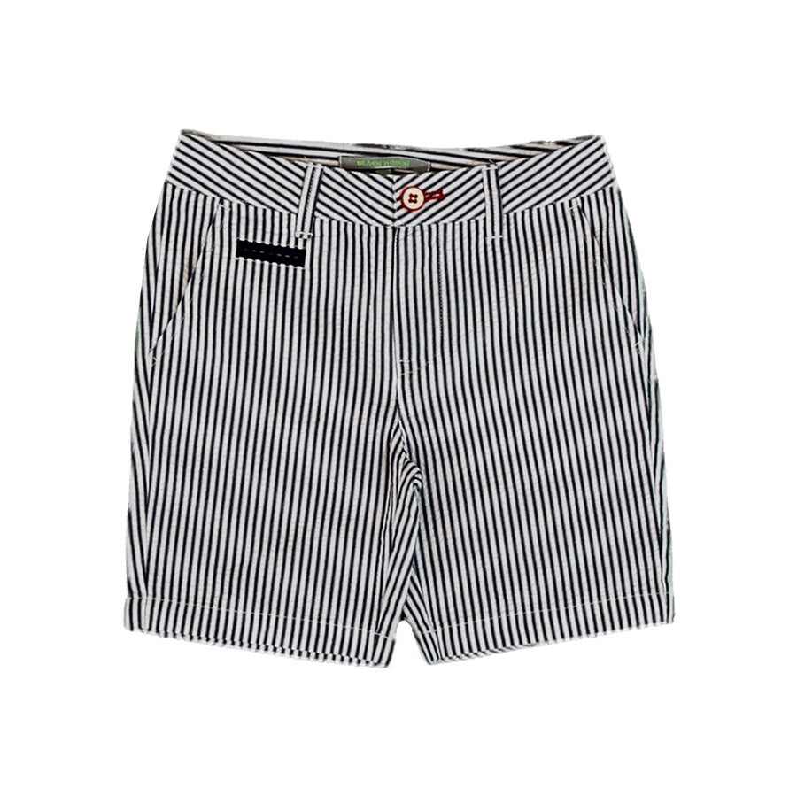 
  Bermudashorts aus der Kinderkleidungslinie Silvian Heach Kids; Fünf-Taschen-Modell,
  leichter...