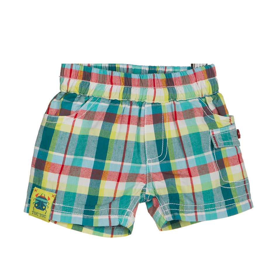 
  Bermudashorts aus der Tuc Tuc Kinderkleidungslinie, klassisches Modell mit Taschen
  Hüften un...