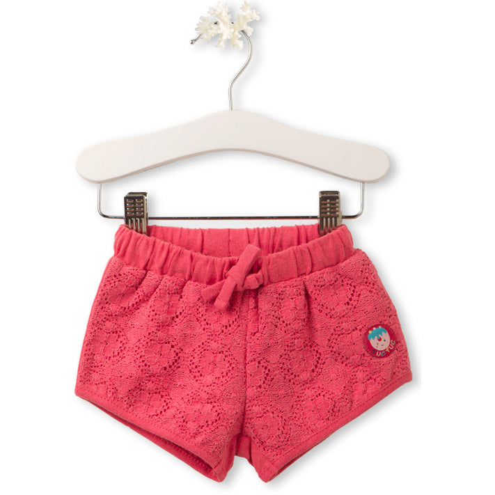 
  Shorts aus der Tuc Tuc Girl-Modelinie aus einfarbigem perforiertem Stoff
  und mit elastischem...