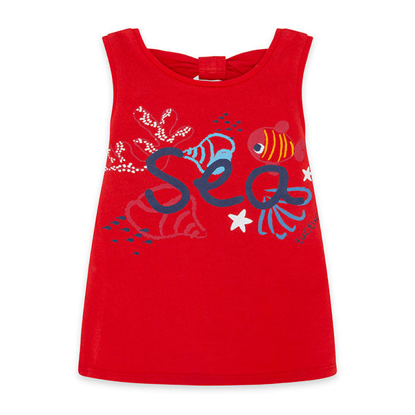 
  Top aus der Tuc Tuc Girl's Clothing Line, Red Submarine Kollektion. mit Ausschnitt
  Detail au...