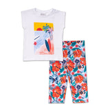 T-SHIRT E-LEGGINGS CAPRI-JERSEY