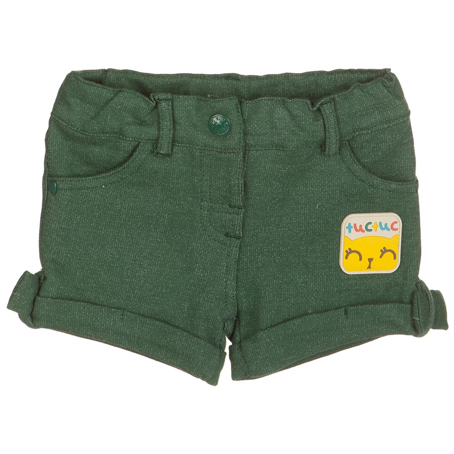 
  Shorts aus der Tuc Tuc Girl-Modelinie mit Fronttaschen und Umschlägen
  auf der Unterseite. In...