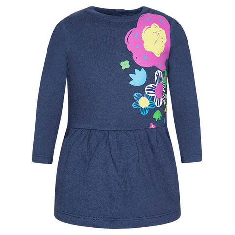 SENCILLO NIÑA SWEATSHIRT-KLEID