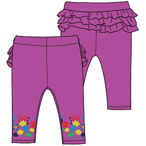 NIÑA FLEECE LEGGINGS