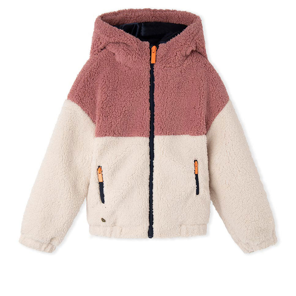 
Fleece-Parka aus der Tuc Tuc Girl's Clothing Line, zweifarbig, innen gefüttert mit Kapuze.

 
Zu...